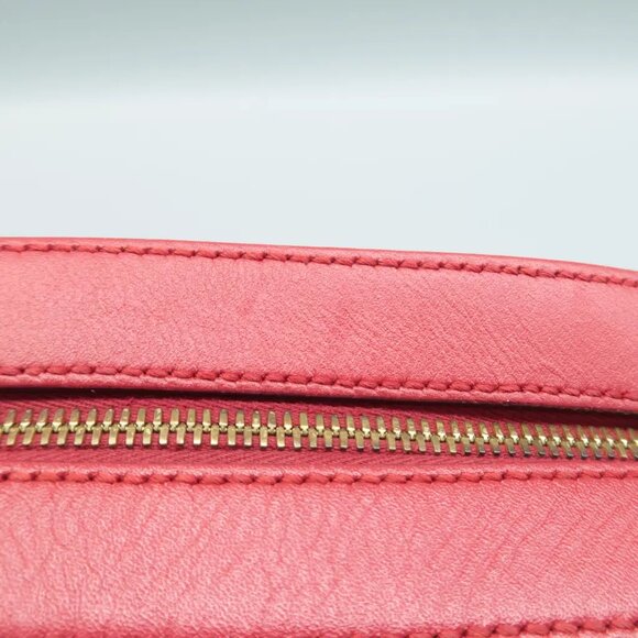 100% Authentic GUCCI Blooms Blue&Red Canvas Shoulder Bag - Picture 7 of 12